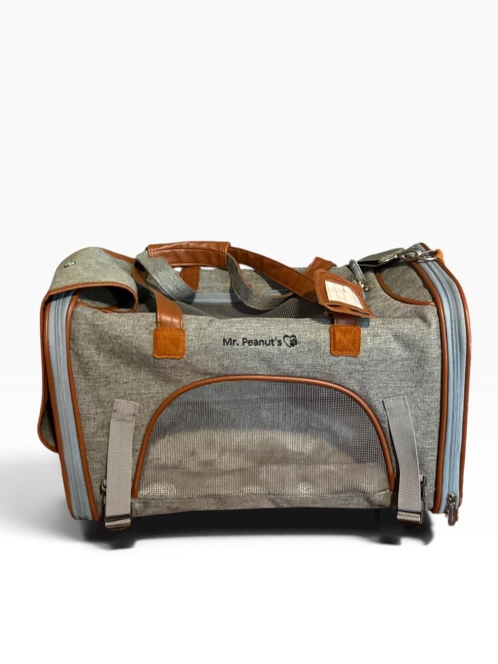 Mr. Peanut’s Gold Series Big Apple XL Expandable Pet Carrier – Airline Compliant
